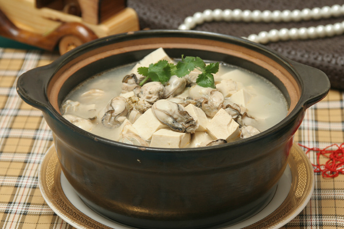 52  牡蛎豆腐煲-国客大酒店
