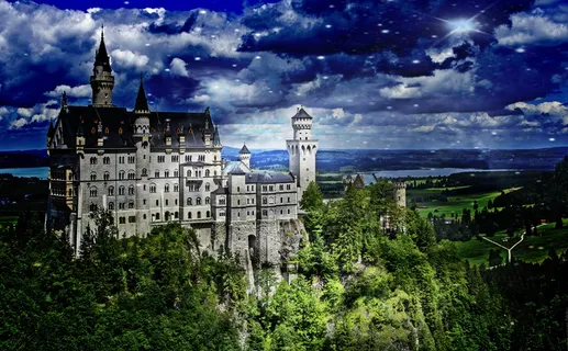 德国新天鹅堡图片 德国新天鹅堡图片