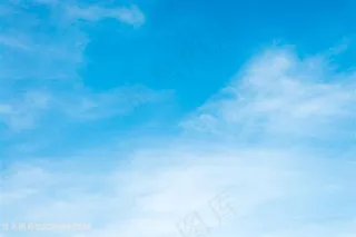 蓝色天空蓝天白云