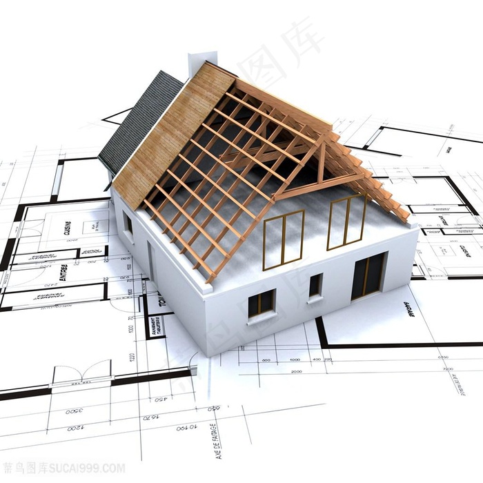 室内装饰3D模型效果图