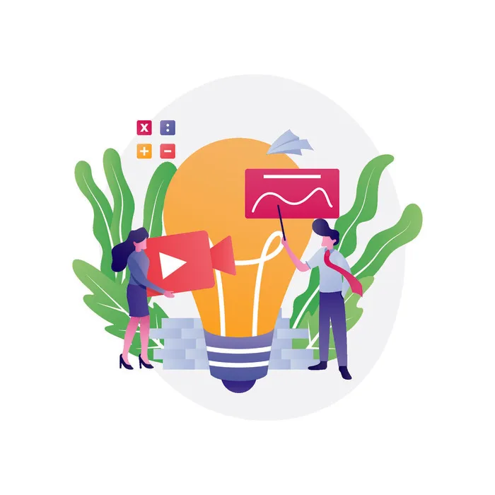 扁平化人物场景办公互联网等距ai矢量设计网页海报UI素材插画eps,ai矢量模版下载