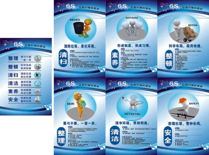 6S管理展板合集