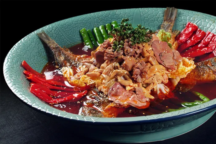 XCXC2083鸡杂煮生态鲫鱼