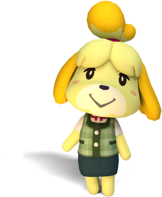 动森小狗立体素材卡通简笔素材