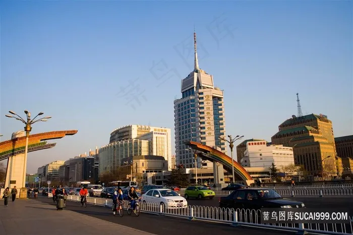 复兴门北京风景
