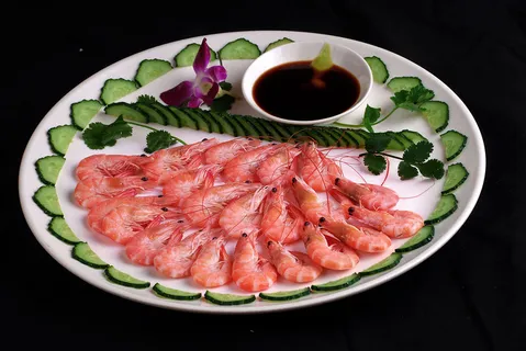 美食白灼大虾 美食白灼大虾