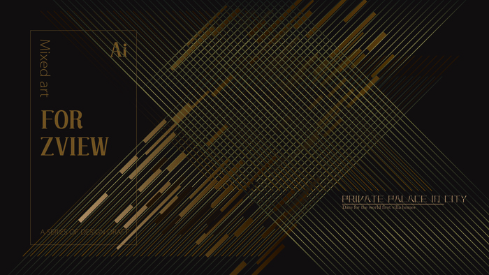 几何抽象粒子线条光线科技感网页banner展板背景AI矢量设计素材