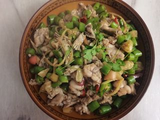 泡椒牛蛙实拍菜谱菜品图片