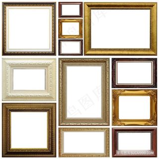多款高档画框相框边框高清图片相框图片
