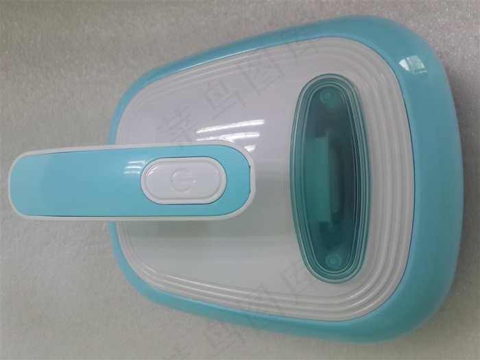 淡蓝色一键操作儿童锁便携 紫外线除螨仪除尘器吸尘器扫地机