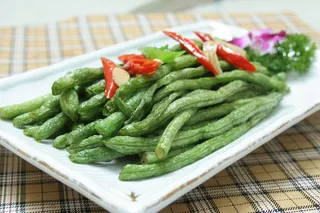 小炒四季豆 16元