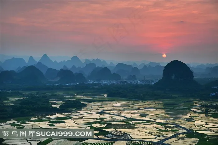 湖北乌龙泉优美风景素材