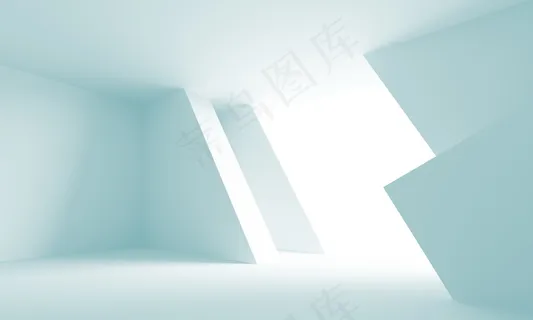白色室内空间创意图片