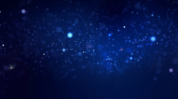 蓝色科技闪光粒子光芒宇宙星空背景