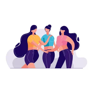 扁平化人物场景办公互联网等距ai矢量设计网页海报UI素材插画