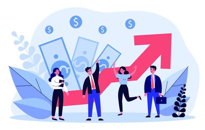 扁平化人物场景办公互联网等距ai矢量设计网页海报UI素材插画