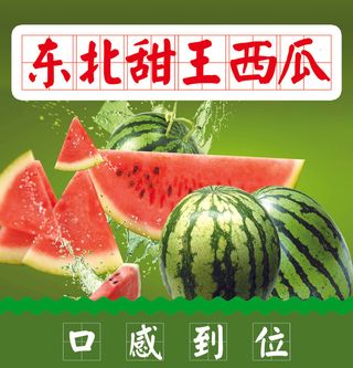东北甜王西瓜