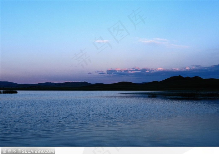 自然风光-美丽的湖岸美景