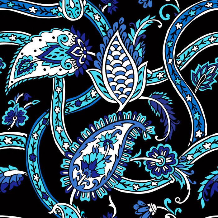 花卉唯美手绘花朵面料纹理手机壳布料面料印花服装矢量图案素材