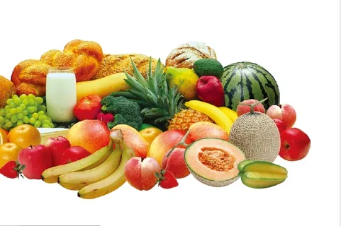 创造水果果汁背景墙