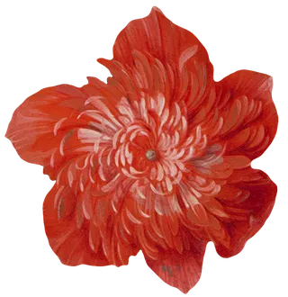 复古油画质感宫廷花卉植物花朵鲜花拼贴图案PNG免抠图片设计素材