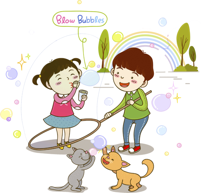 卡通 素材 人物 动画 插图