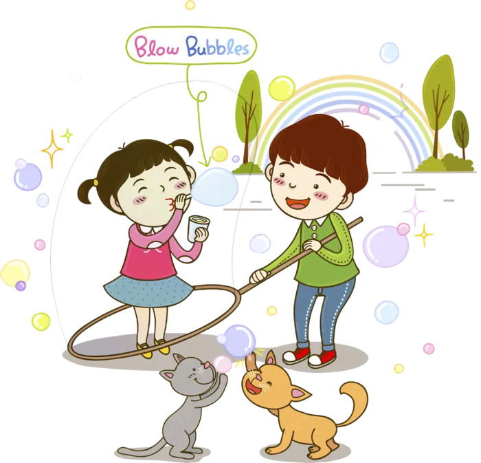 卡通 素材 人物 动画 插图