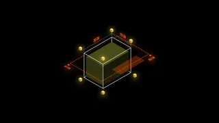 多边形赛博朋克科技图案素材