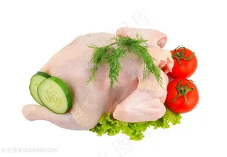 美味的鸡腿肉高清图