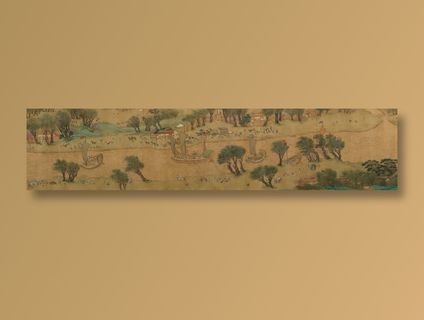 清明上河图局部高清图片