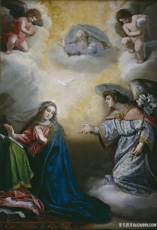 卡杜佐，维森特-拉-登广告人物油画