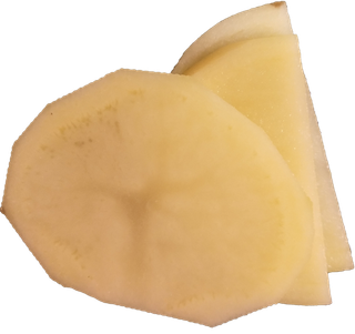 洋芋马铃薯新鲜土豆切片免抠摄影元素素材