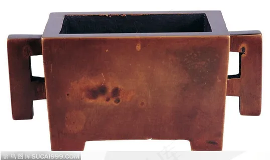 中华传统工艺品-褐色青铜酒杯