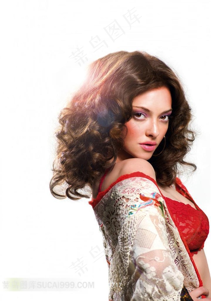 侧面的性感大美女电影海报