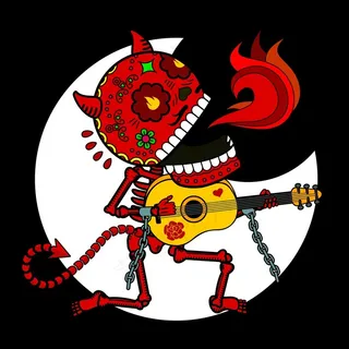 弹吉它的怪物 弹吉它的怪物