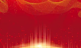 喜庆红色展板背景