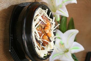 虾干金针茄子煲 (6)