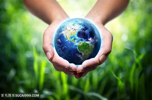 手捧地球生态环保图片