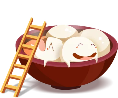 元宵节|中国节日|汤圆|可爱