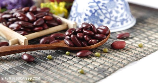 食物粮食红豆图片