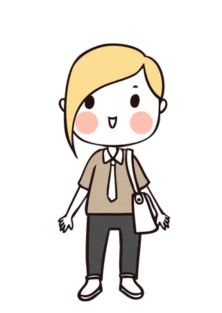 简约风PNG卡通小人动漫动画人物免扣图片素材 (61)