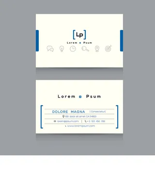 名片模板高档名片公司名片商务名片