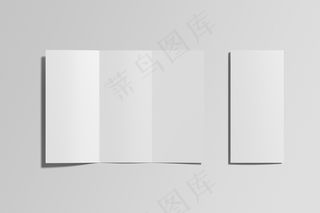 折页 样机  三折页 智能贴图 折页样机 三折页模板 三折页样机 