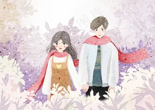 情人节海报七夕海报