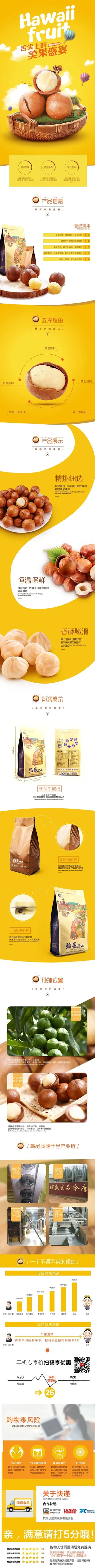 淘宝天猫电商坚果店铺详情页