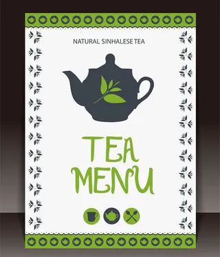 免抠茶叶主题标签