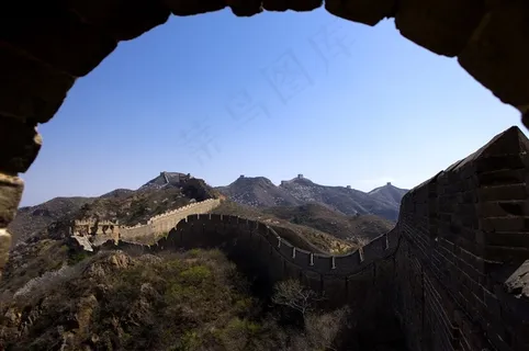 长城军事城堡摄影图片