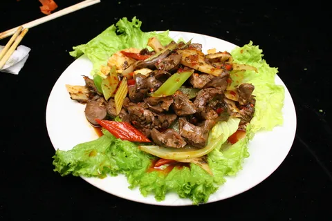 1123橄榄菜炒腰花 1123橄榄菜炒腰花