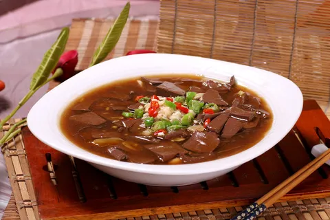 蒜香鸭血 (1)