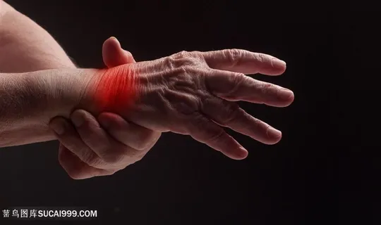 手腕关节疼痛高清图片